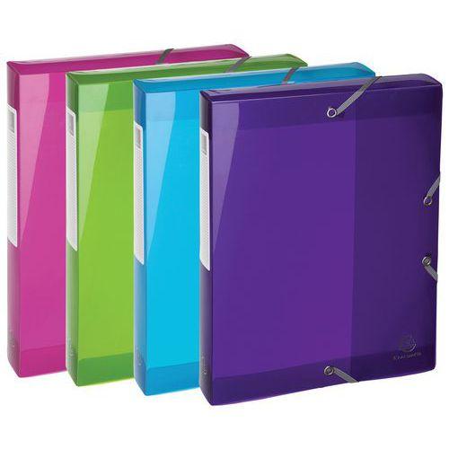 Illustration de : Boite de classement en polypropylène Dos 40mm Iderama - A4