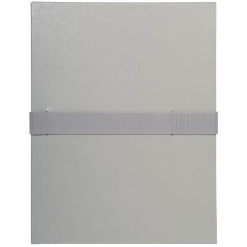 Lot de 10 chemises dos extensible Balacron et sangle scratch - gris thumbnail image 1