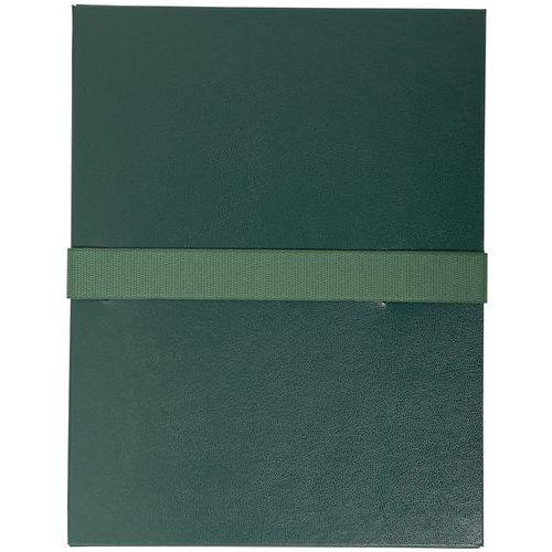 Lot de 10 chemises dos extensible Balacron et sangle scratch vert foncé thumbnail image 1