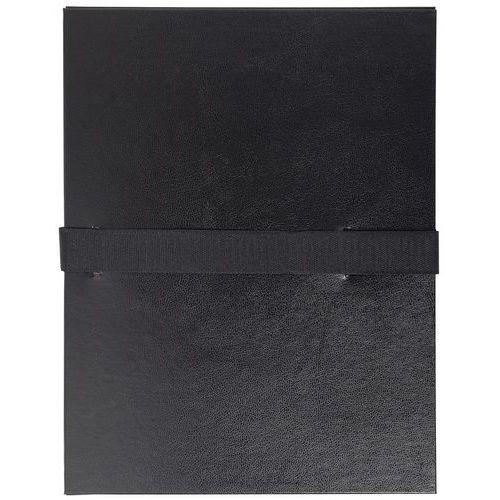 Lot de 10 chem. extens. balacron sans rab. sangle scratch 24x32cm noir thumbnail image 1