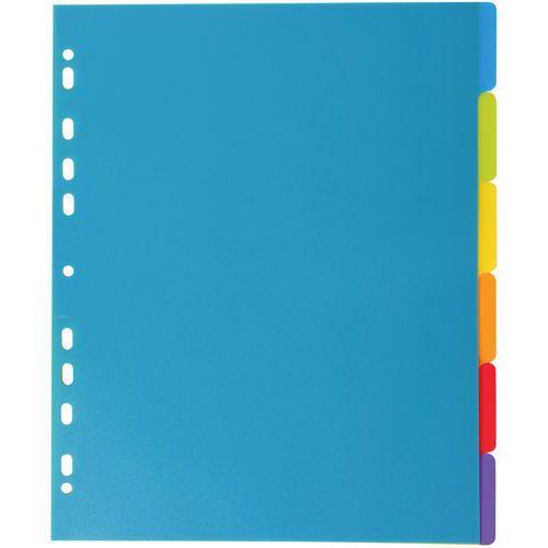 Illustration de : Intercalaires en polypropylène Campus