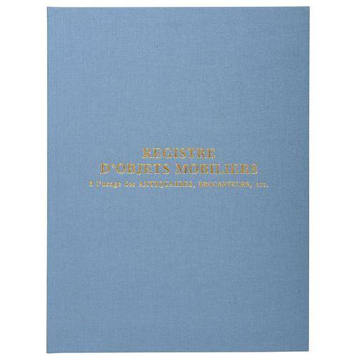 Registre Objets mobiliers brocanteurs et antiquaires 100 pages thumbnail image 1