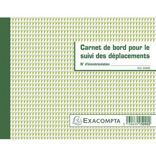 Lot de 5 Carnet de bord pour le suivi des déplacements thumbnail image 1