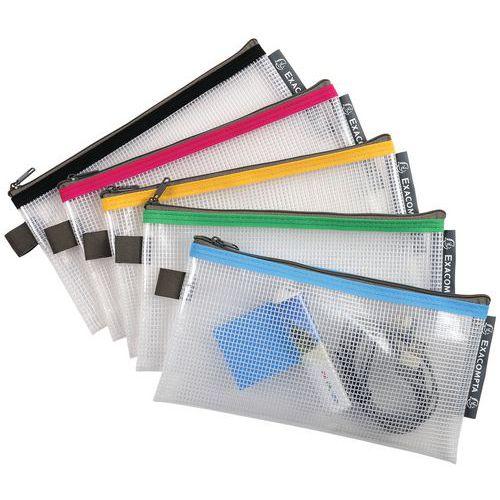 Pochette à fermeture éclair en plastique souple petit format thumbnail image 1