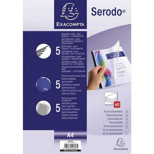 Lot de 5 Kit de présentation Serodo pour relier jusqu'à 60 feuilles A4 thumbnail image 1