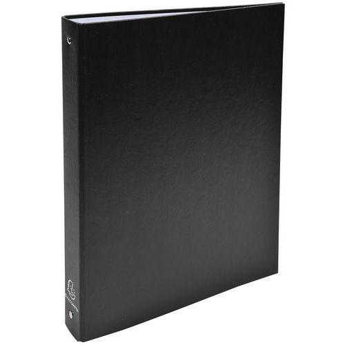 Lot de 20 Classeur rembordé polypropylène 4 anneaux 30mm - A4 - Noir thumbnail image 1