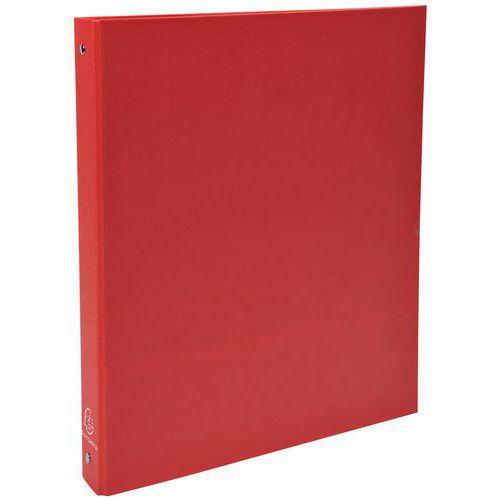 Lot de 20 Classeur rembordé polypropylène 4 anneaux 30mm - A4 - Rouge thumbnail image 1