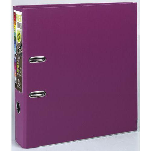 Lot de 10 Classeur à levier Prem'Touch - Dos 80mm - A4 maxi Fuchsia thumbnail image 1