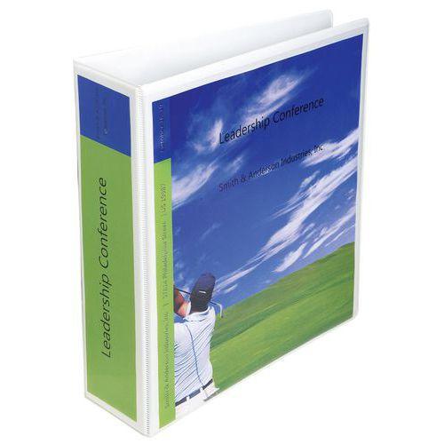 Illustration de : Classeur à levier rembordé polypropylène Krea Cover dos 80mm - A4