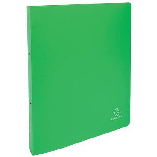 Lot de 15 Classeur 2 anneaux 30 mm PP Opaque - A4 maxi - Vert clair thumbnail image 1