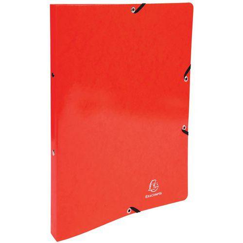 Lot de 20 Classeur à élastiques 2 anneaux 15mm Iderama - A4 - Rouge thumbnail image 1