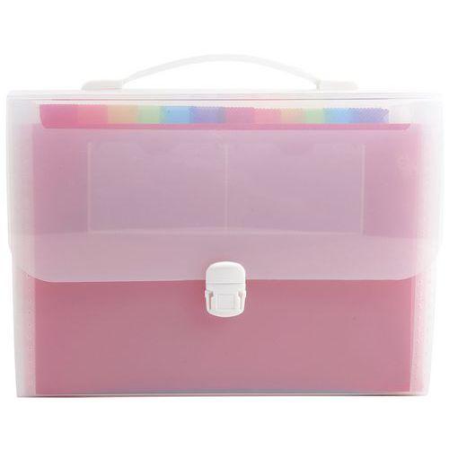 Lot de 4 Trieur valisette avec poignée 24 compartiments Crystal - A4 thumbnail image 1