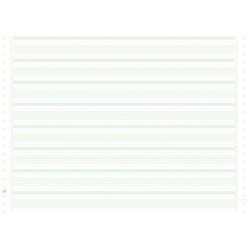 Feuilles listing zoné vert 380x11 1pli bandes non détachables 70g thumbnail image 1