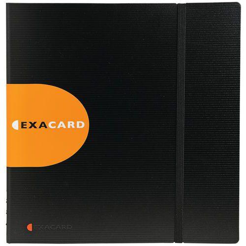 Lot de 5 Porte-cartes de visite EXACARD 320 cartes thumbnail image 1