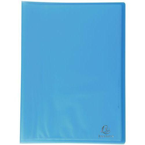 Lot de 12 Protège-doc. PP semi-rigide soudés 80 vues A4 turquoise thumbnail image 1