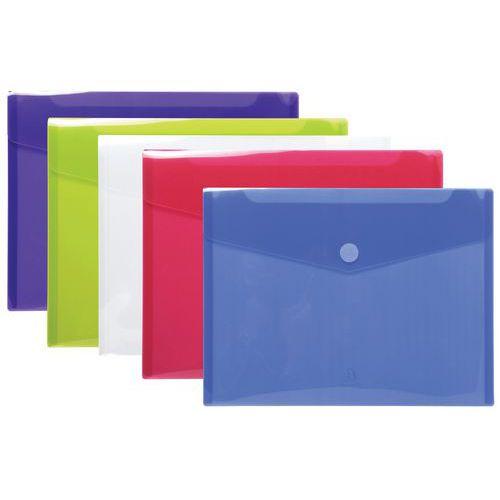 Illustration de : Pochettes-enveloppes polypropylène - A4