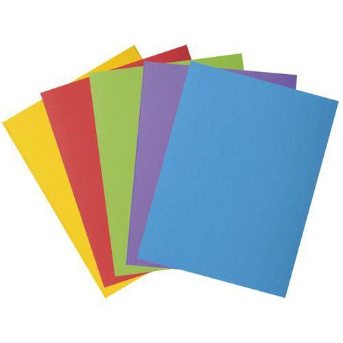 Lot de 5 paquets de 50 chem. 2 rabats ROCK''S 210 24x32cm col. assort. thumbnail image 1