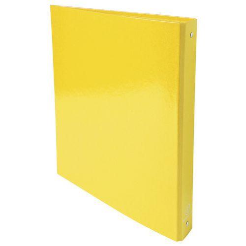 Lot de 10 Classeur A4 4 anneaux 30mm Iderama - Jaune thumbnail image 1