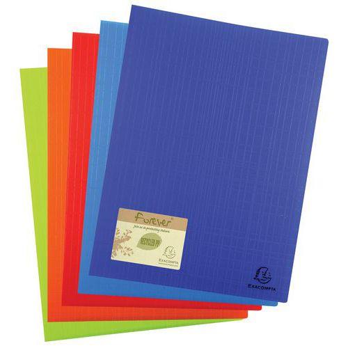 Lot de 12 Protège-doc. PP recyclé rigide Forever 60 vues A4 col assort thumbnail image 1