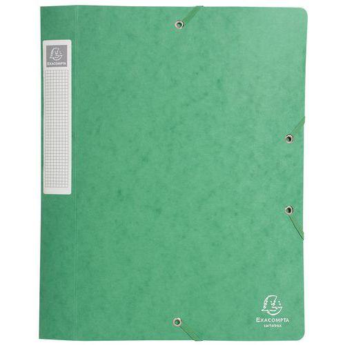 Lot de 10 Bte de class. Cartobox Dos 40mm cte lustrée A4 vert thumbnail image 1