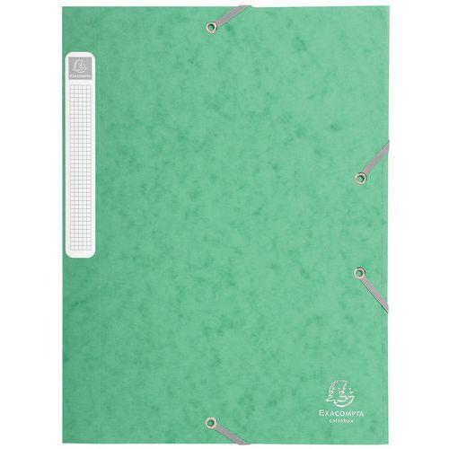 Lot de 25 Bte de class. Cartobox Dos 25mm cte lustrée A4 vert thumbnail image 1