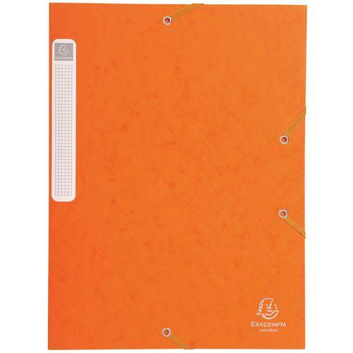 Lot de 25 Bte de class. Cartobox Dos 25mm cte lustrée A4 orange thumbnail image 1