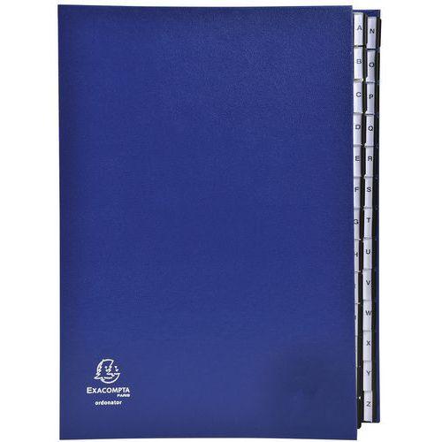 Illustration de : Trieur rigide Ordonator cavaliers alphabétique 26 compartiments