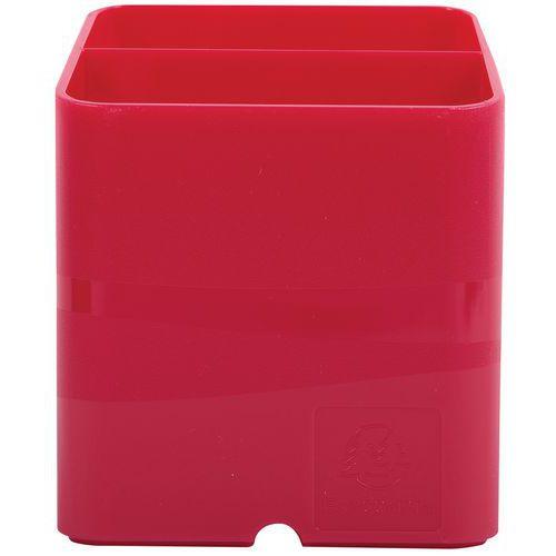Lot de 10 Pot à crayons PEN-CUBE Iderama framboise thumbnail image 1
