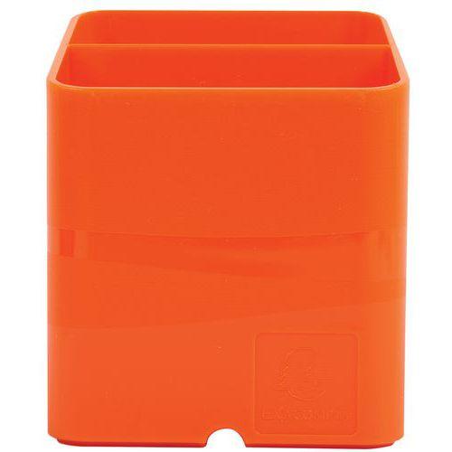 Lot de 10 Pot à crayons PEN-CUBE Iderama tangerine thumbnail image 1