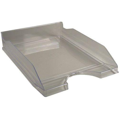 Lot de 10 Corbeille à courrier ECOTRAY gris transparent thumbnail image 1