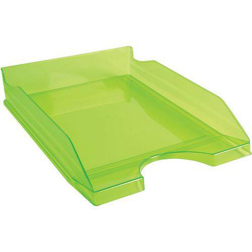 Lot de 10 Corbeille à courrier ECOTRAY vert pomme thumbnail image 1