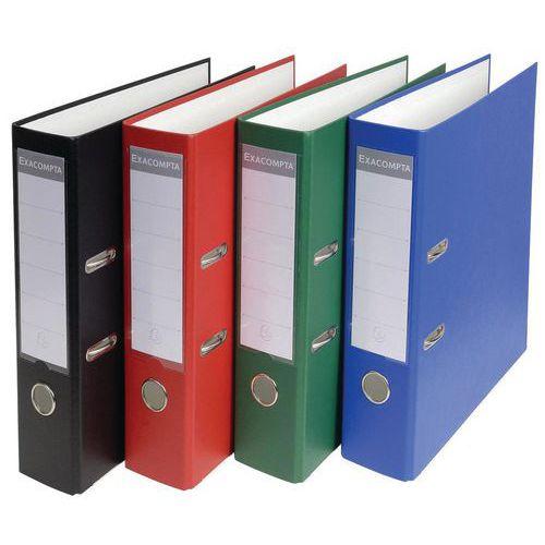 Lot de 20 Classeur à levier PP dos de 80mm - A4 - Couleurs assorties thumbnail image 1