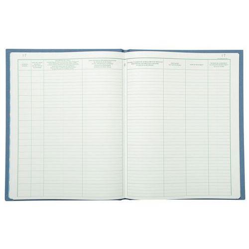 Illustration de : Registre Objets mobiliers brocanteurs et antiquaires 100 pages