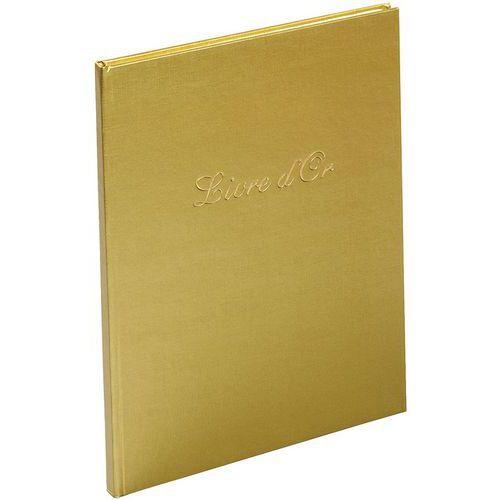 Illustration de : Livre d'or Balacron avec titre 100 pages blanches vertical