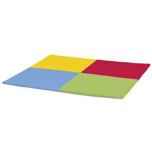 Illustration de : Tapis 4 couleurs - Nathan