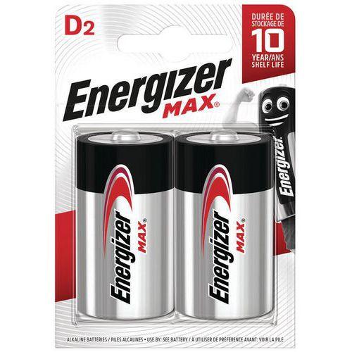 Lot de 2 Piles Max D - Lot de 2 - Energizer thumbnail image 1