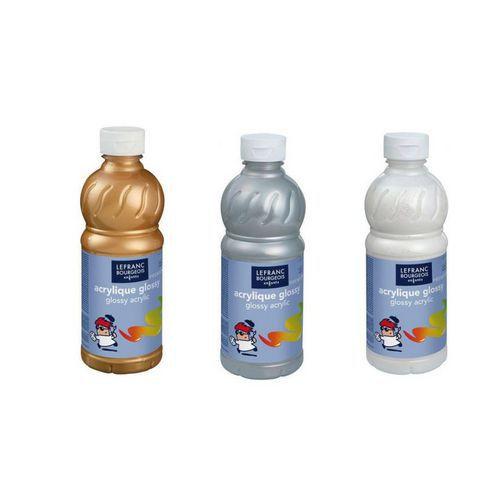 Flacon 500 ml, couleurs acryliques glossy - Lefranc Bourgeois thumbnail image 1