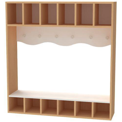 Illustration de : Vestiaire 6 casiers haut Bessiere