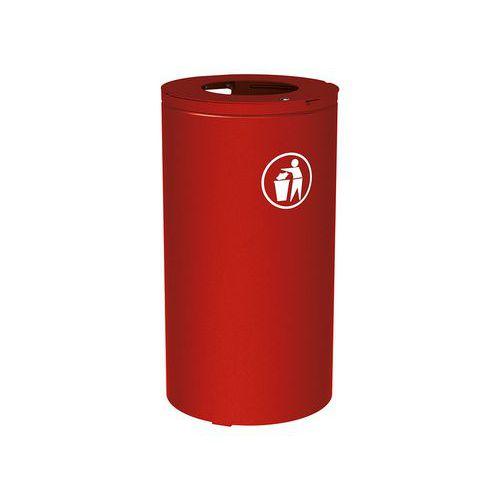 Poubelle Olbia 80 L avec seau - galva - Procity thumbnail image 1