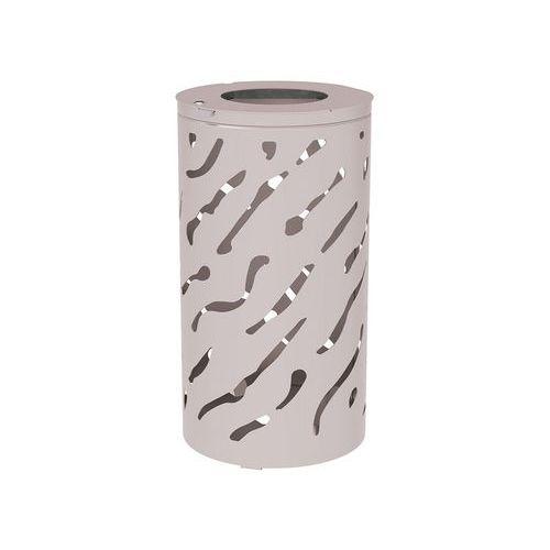 Illustration de : Poubelle Venise 80 L sans seau - galva - Procity