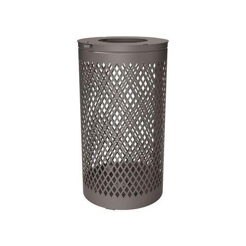Poubelle Losange 120 L - galva gris Procity thumbnail image 1