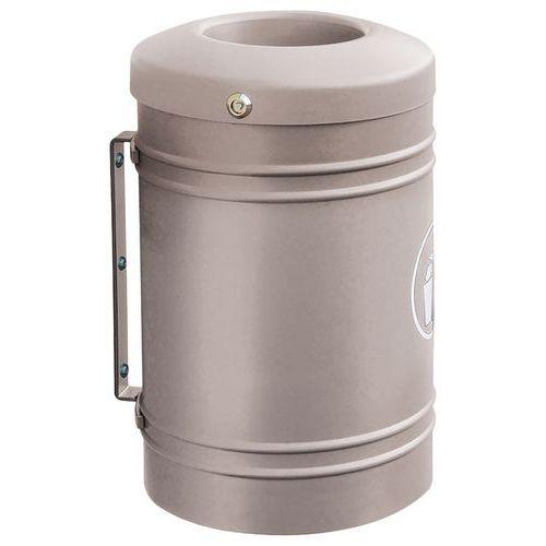 Poubelle Esterel murale 40 L - gris 7044 thumbnail image 1