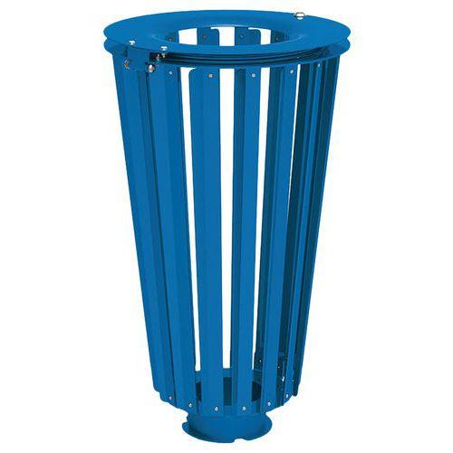 Poubelle Lofoten 80 L acier galva - Procity thumbnail image 1