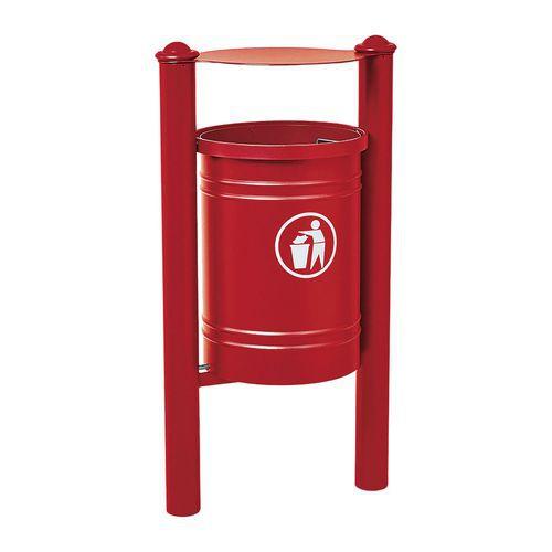 Poubelle Saintonge 40 L avec seau pommeau Agora - Procity thumbnail image 1