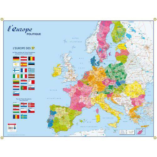 Illustration de : Carte murale Europe politique