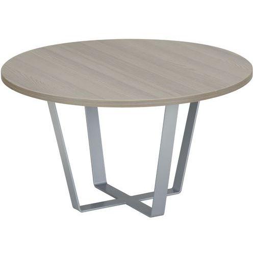 Table basse ronde Facett Chêne diamant thumbnail image 1
