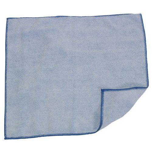 Lot de 5 lavettes microfibre coloris bleu thumbnail image 1