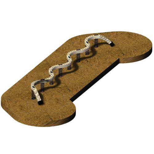Le Serpent sur ressorts - vert - scellement direct thumbnail image 1