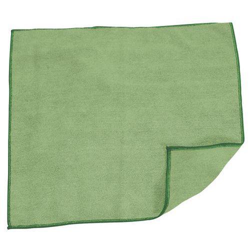 Lot de 5 lavettes microfibre coloris vert thumbnail image 1