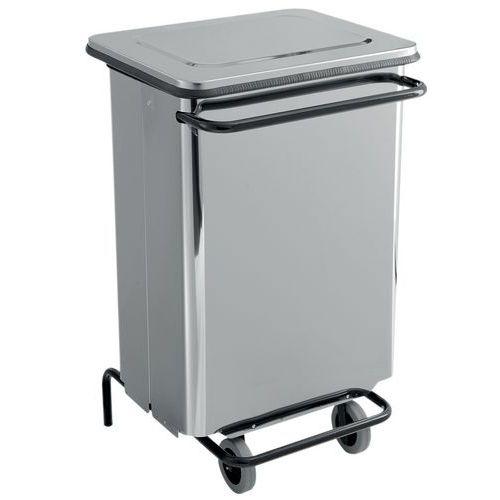 Conteneur mobile à pédale frontale amovible 70L - Manutan Expert thumbnail image 1